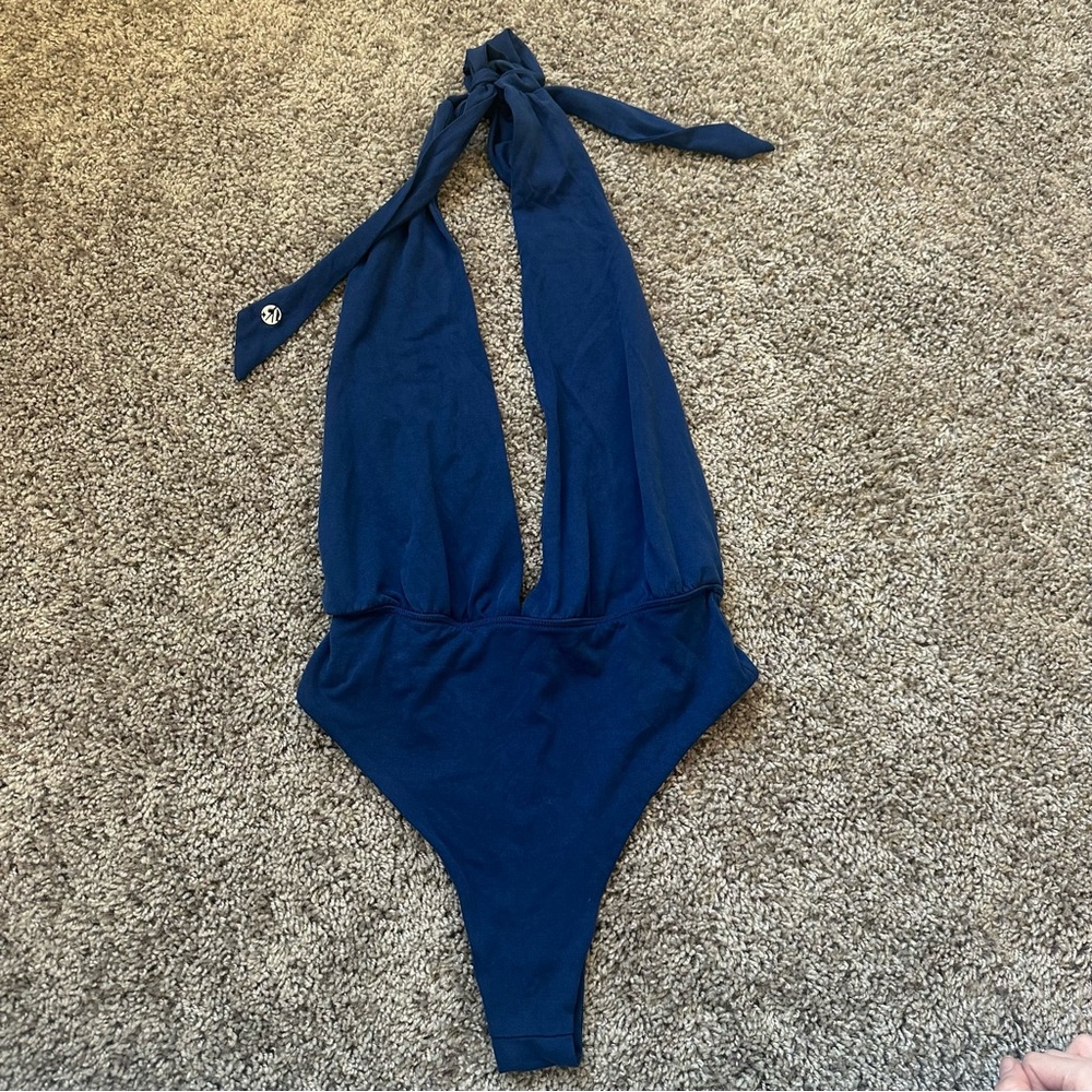 BuffBunny Navy Blue Bodysuit